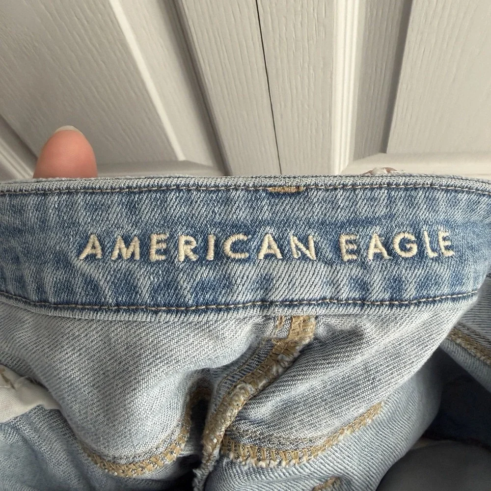 American Eagle Highest Rise Baggy Short Daisy‎ Print Women's Size 12 Beach Boho
